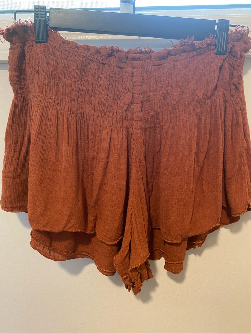FREE PEOPLE INTIMATELY Smocked Waist  Shorts